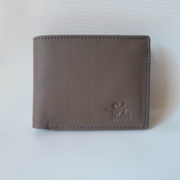 Medium Size Buff Leather Wallet No. 4 Premium Cowhide - Image 9