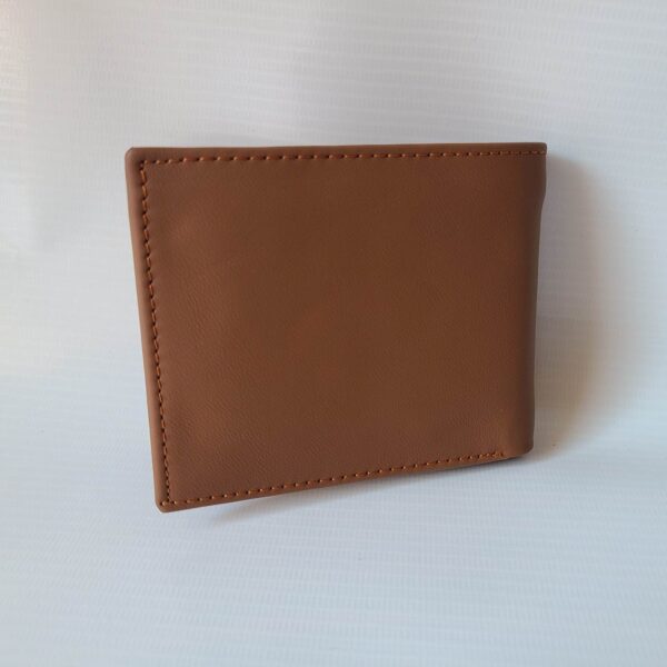 Medium Size Buff Leather Wallet No. 4 Premium Cowhide - Image 7