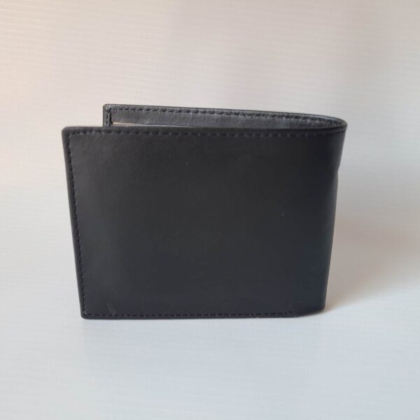 4 Card Plain Leather Wallet No. 4 Premium Cowhide - Image 2