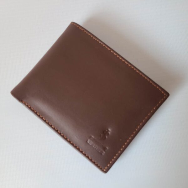 4 Card Plain Leather Wallet No. 4 Premium Cowhide