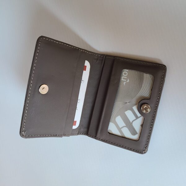 Compact Card Holder Buff Leather Premium CardX - Image 3