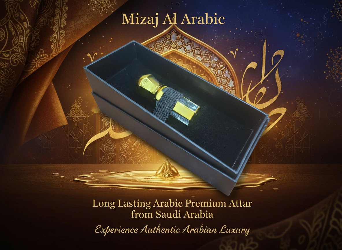 Mizaj Al Arabia – Premium Arabic Attar (Deep, Long Lasting & Traditional)